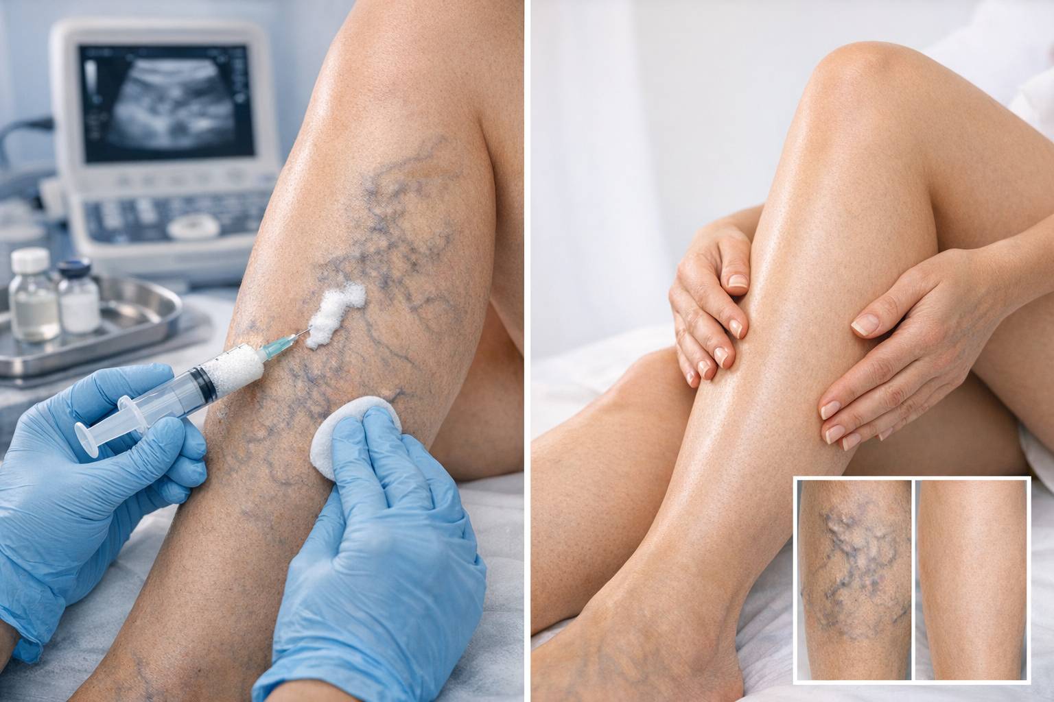 &iquest;Es realmente eficaz el tratamiento con microespuma para varices?