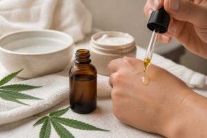 Aceite de CBD para piel seca: guía de uso cosmético